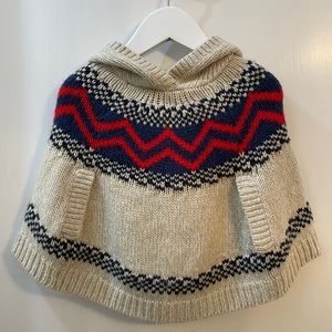 OshKosh B’Gosh Knit Poncho - 2T